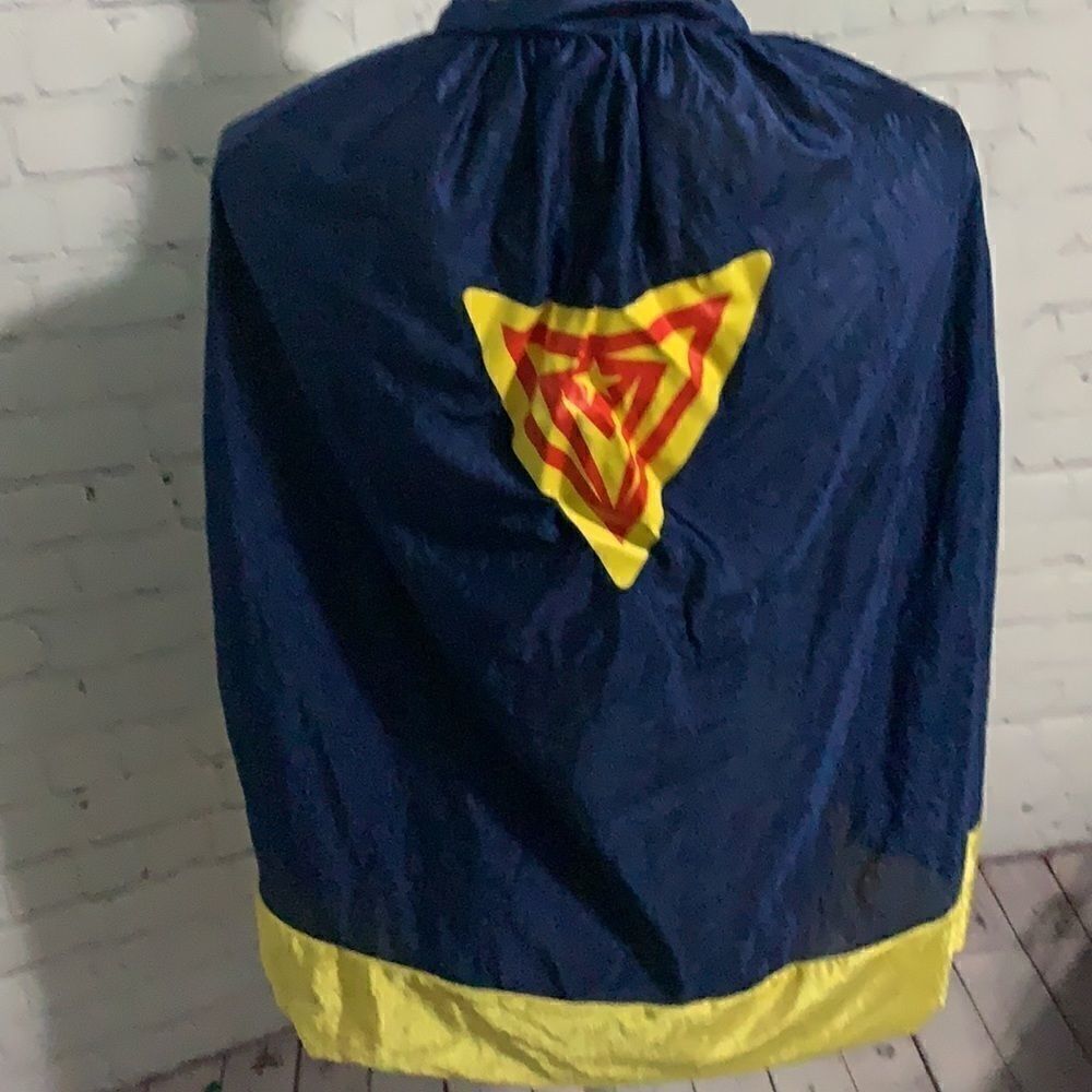 Superhero Generic Costume Cape Face Mask - Picture 2 of 2